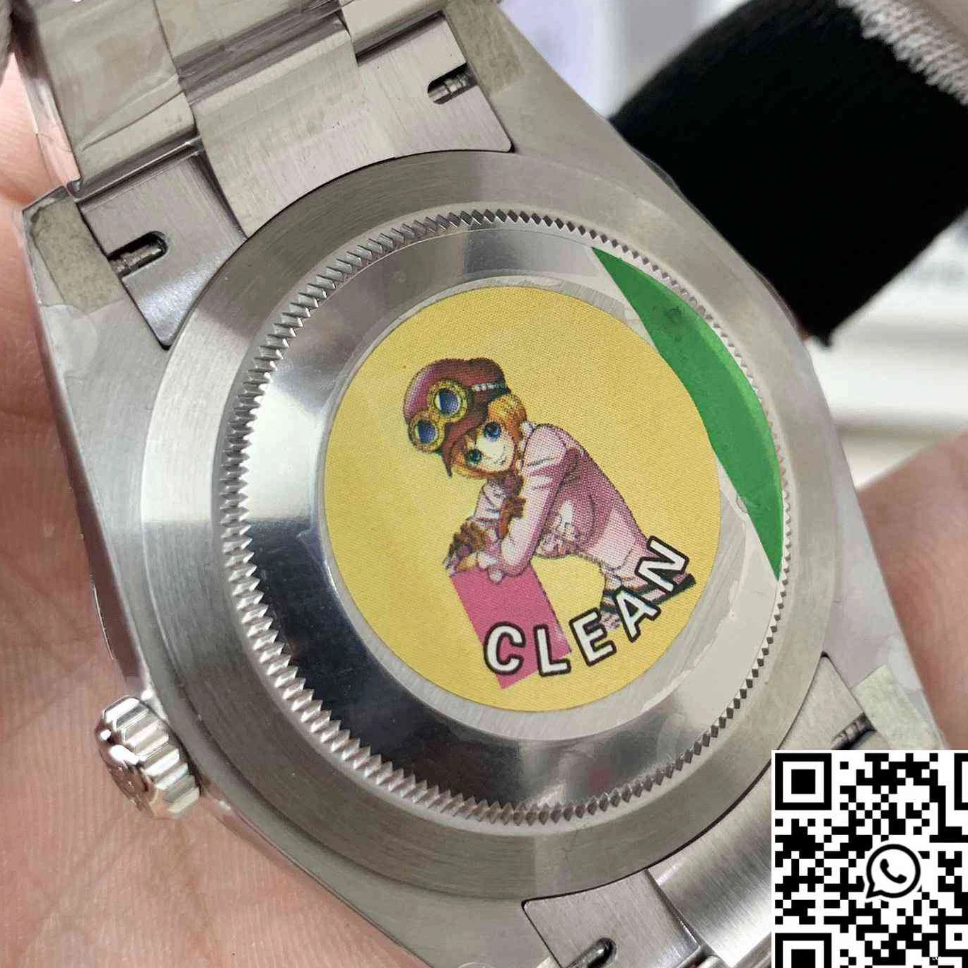 Dial Rolex Green M124300-0005 Factory Clean 41MM Oyster Perpetual 0324